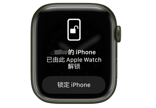 桓台苹果手机维修分享用 AppleWatch 解锁配备面容 ID 的 iPhone方法 